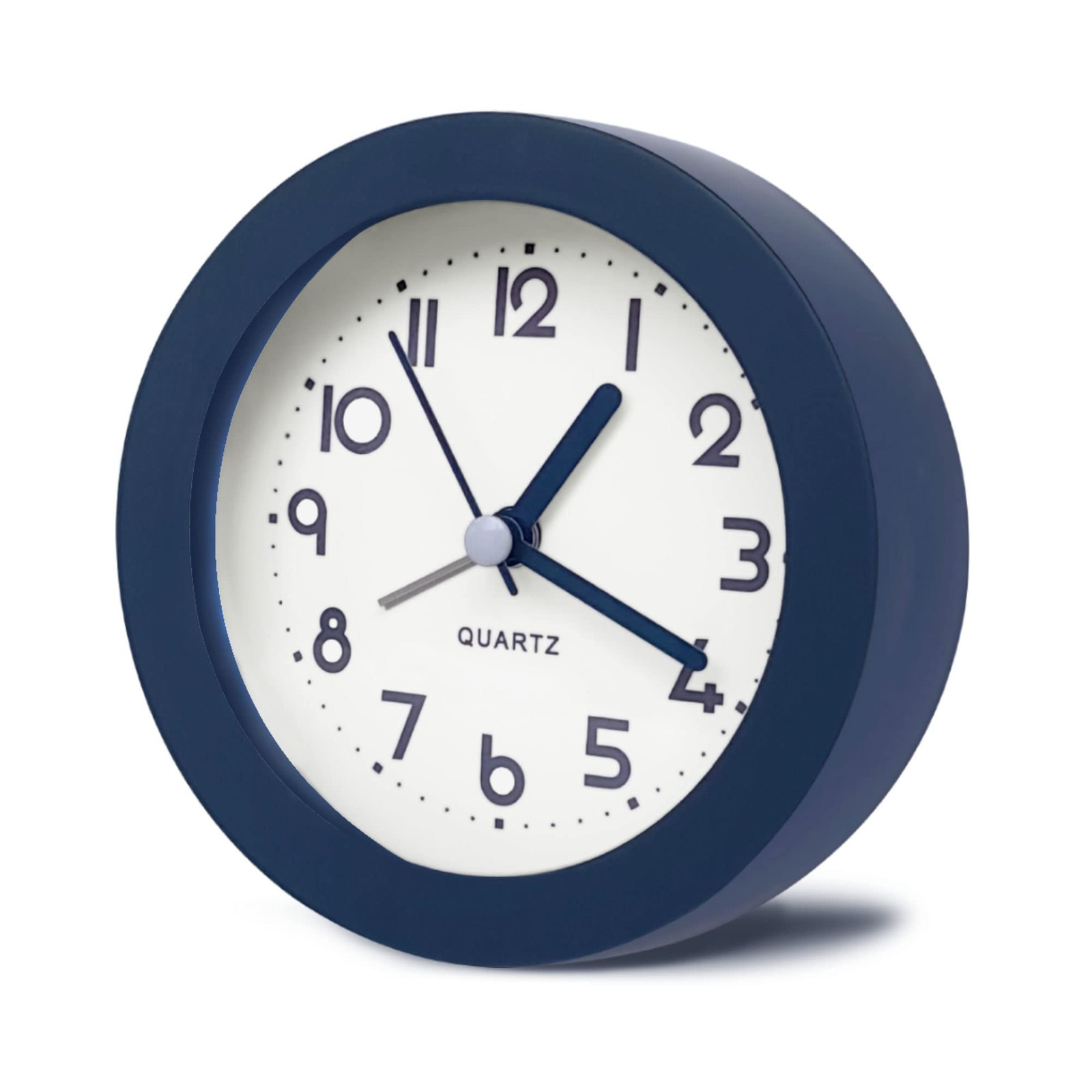 Alarm Clock with Backlight, 4.5 Inches Cute Analog Round Digital Quartz Clock... gallery