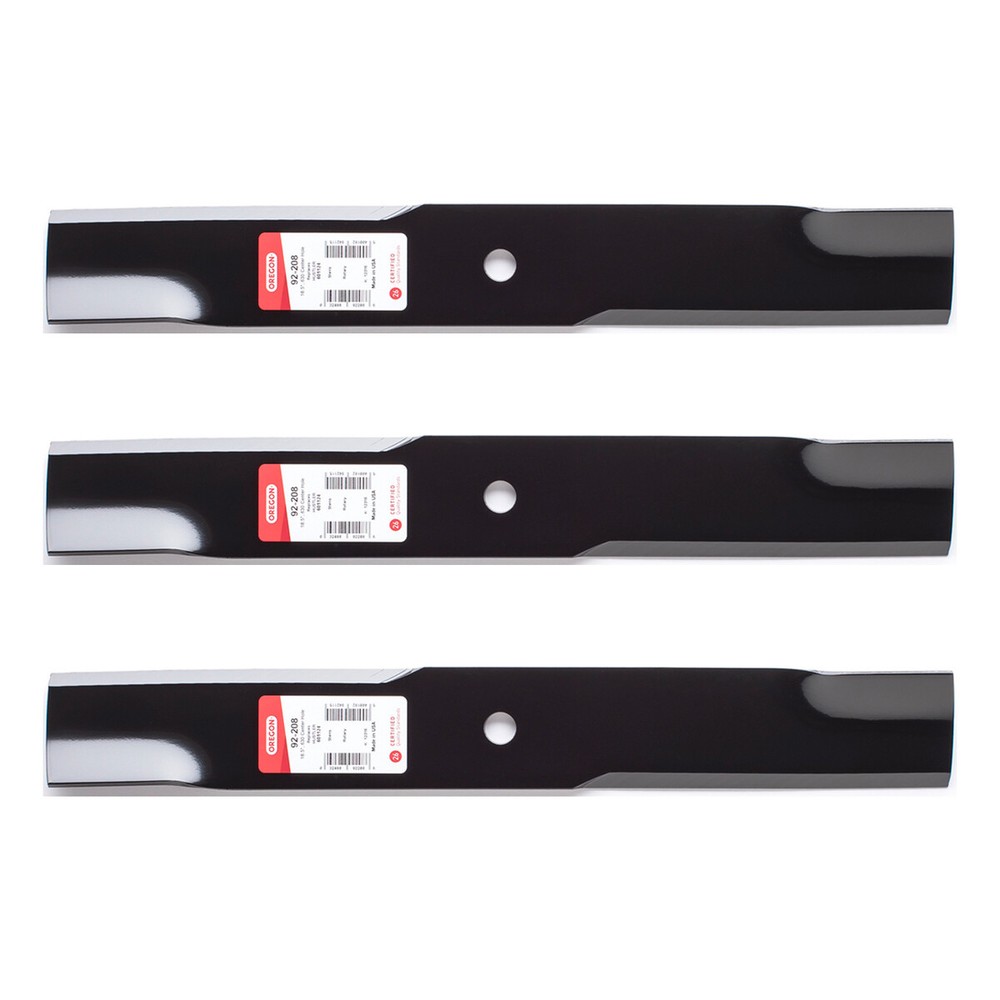 3PK Oregon Replacement Blade for 54" Hustler Raptor X, Raptor XD, Raptor XDX