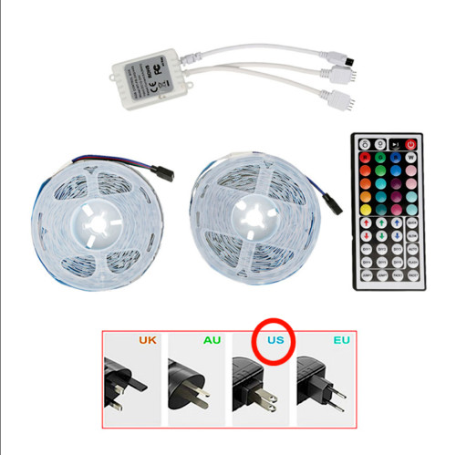 32ft LED Strip Lights Remote Control Bedroom for Indoor Use gallery