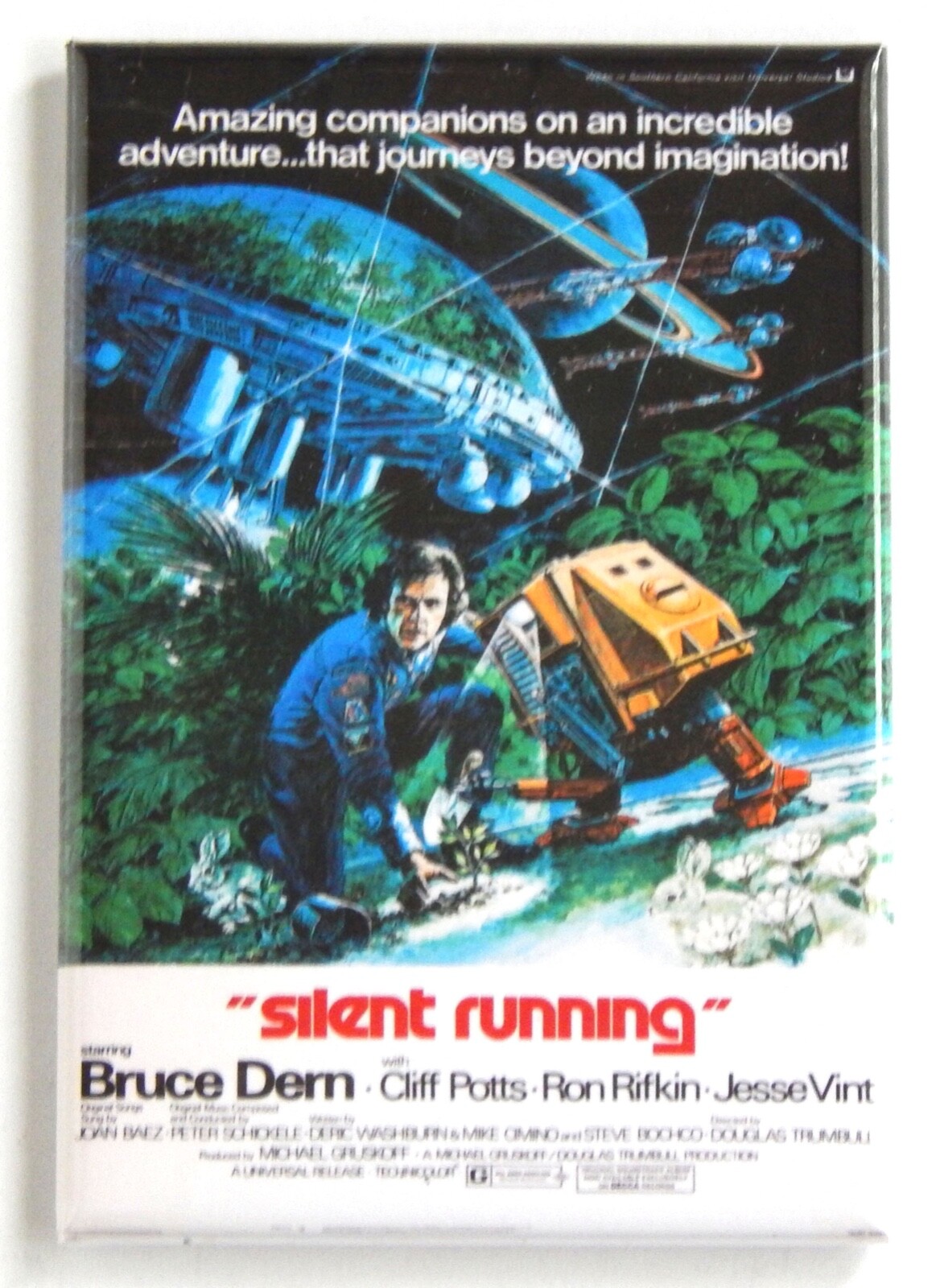 Silent Running FRIDGE MAGNET movie poster style A gallery