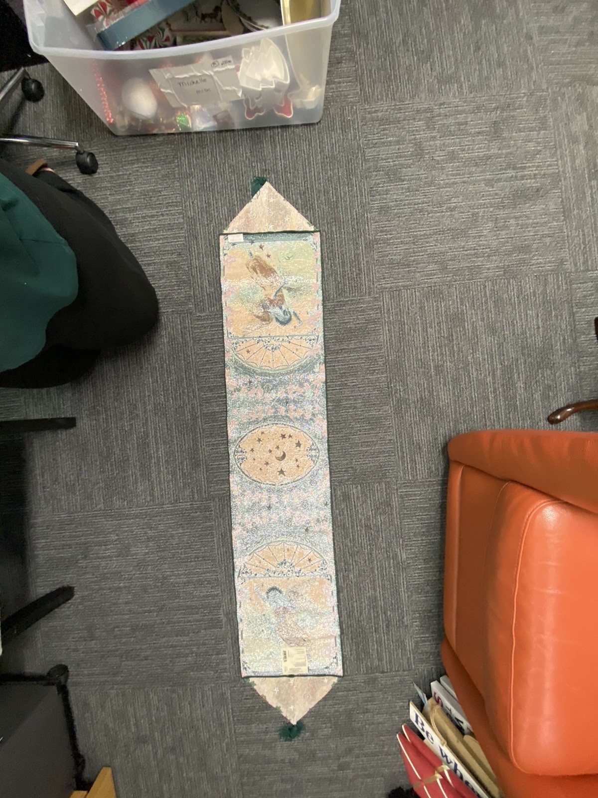 Angel Tapestry Table Runner by Lena Liu - Stars Angels 78 x 13 in. gallery