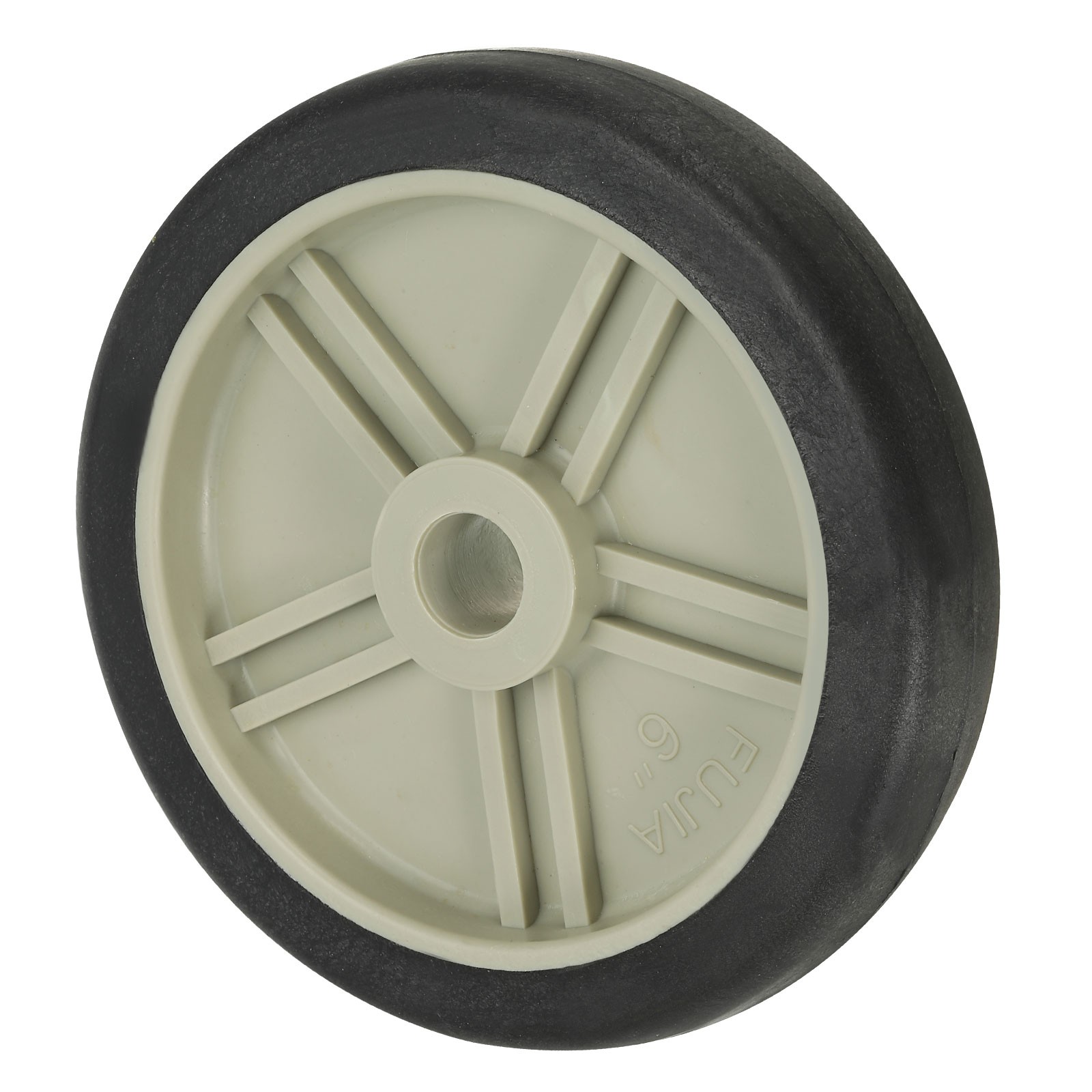5.6" Universal Air Compressor Wheel with 0.6" Hole, Beige gallery