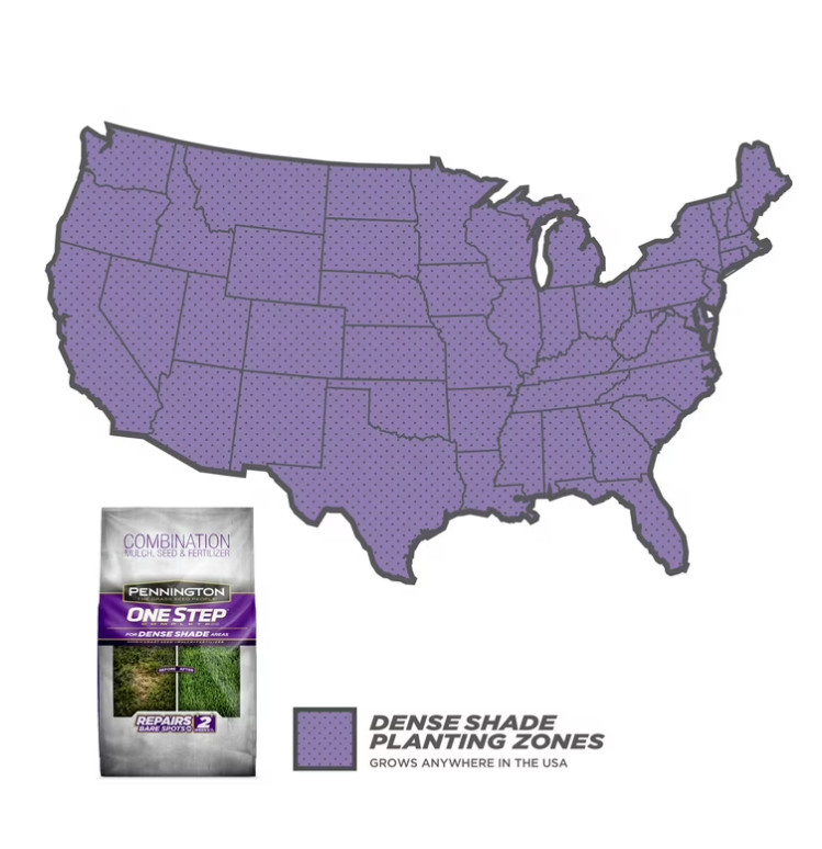 PENNINGTON GRASS SEED Dense Shade Patch & Repair Mix, Partial to Full Shade gallery