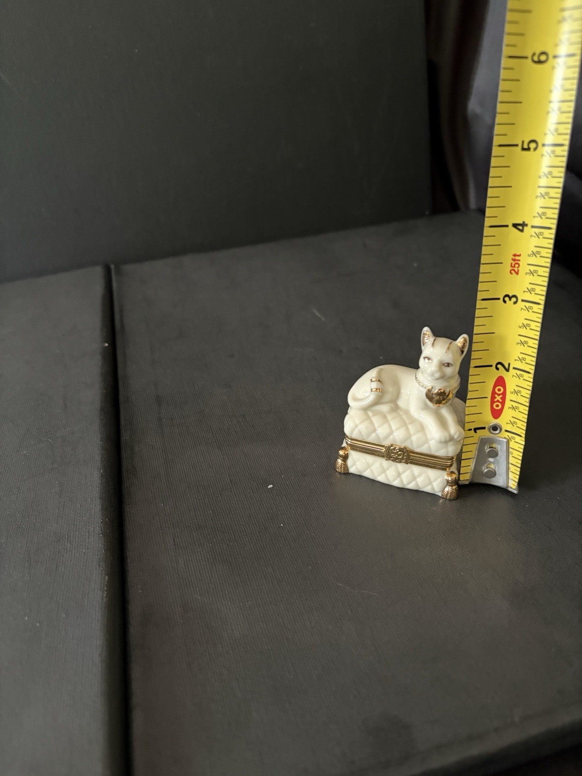 Lenox Treasures Limited Edition Egyptian Cat Treasure Box With Trinket gallery