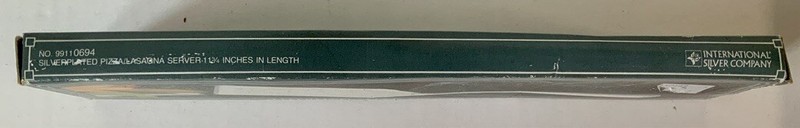 SilverPlated Pizza Lasagna Server Original Box International Silver Co. gallery