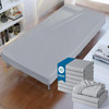 Soft Microfiber Cot Sheets 31"x75" - 10 Pack for Bunk Beds & Camp Cots, Gray gallery