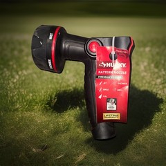 Husky PRO Fireman’s Multi-Pattern Nozzle – Durable & Versatile