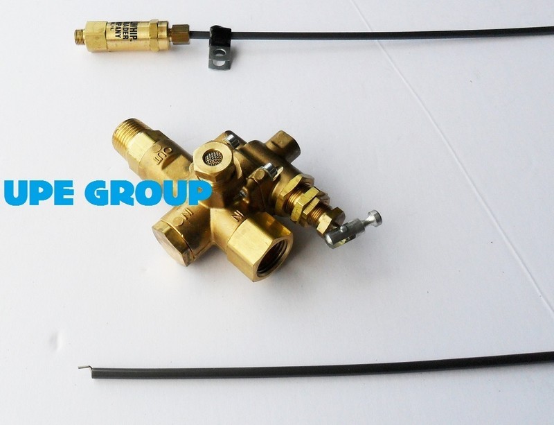 Gas Air Compressor Unloader Check Valve Pilot Combo w/ Throttle Control 8HP Max gallery