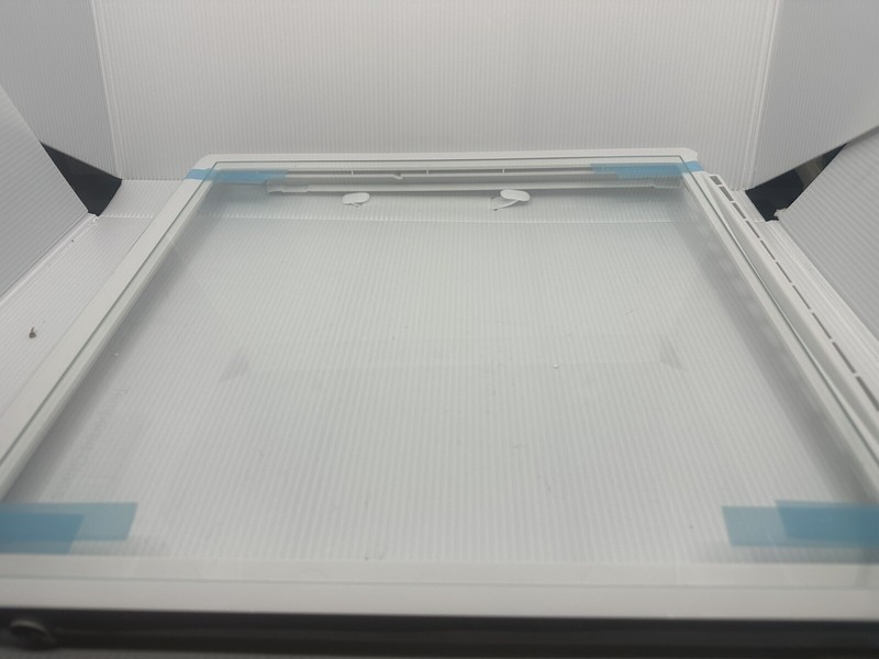 Frigidaire 241969501 Refrigerator Shelf Frame And Tempered Glass. Open Box. gallery