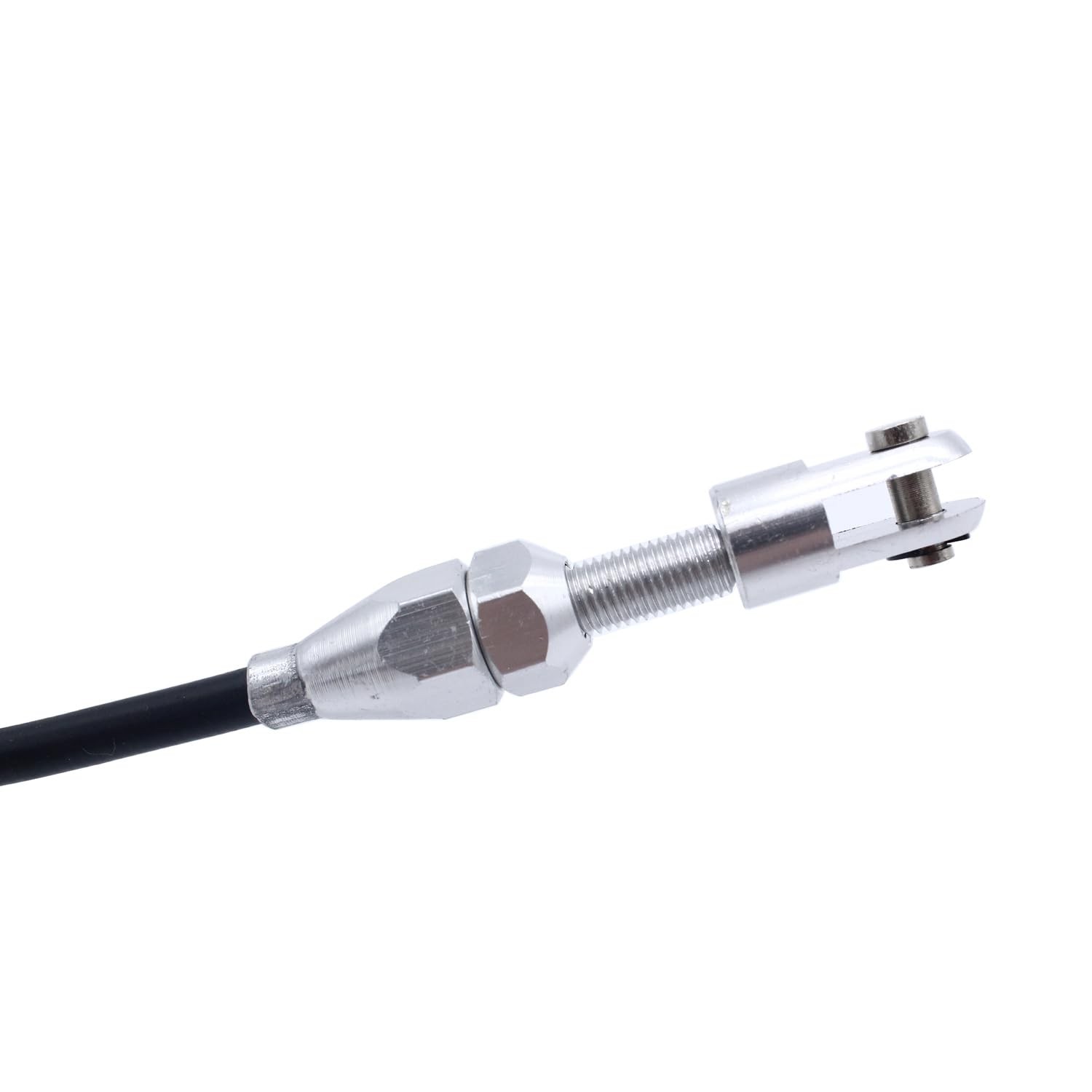 1 Set SHLPDFM Black LS Engine Throttle Cable 36" Braided Stainless Steel Thro... gallery