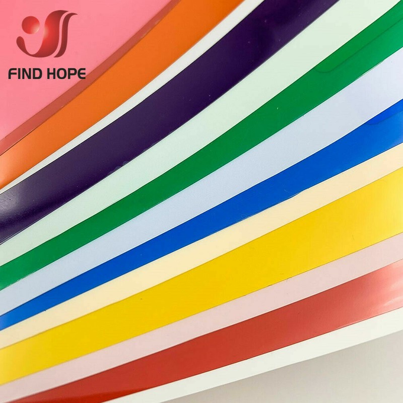 7pcs Pack MULTI COLOR TRANSPARENT WINDOW FILM STAINED GLASS SELF ADHESIVE VINYL gallery
