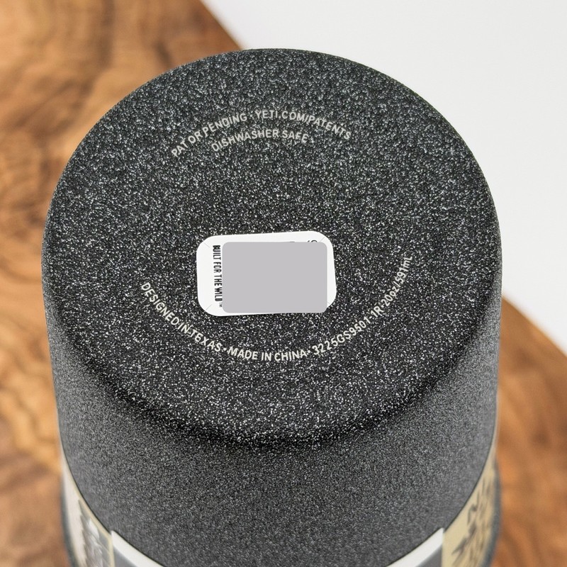 YETI Rambler 20 oz Stackable Cup Black Stone Limited Edition | Stone Texture gallery
