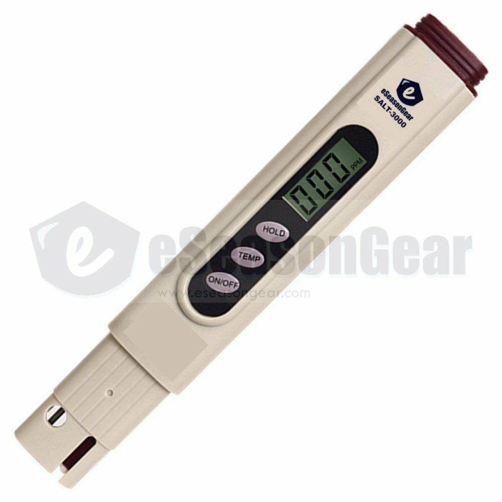 Salt Meter SALT-3000 Pool & Koi Pond Salinity Tester, Calibrated @ 3000 ppm NaCl gallery