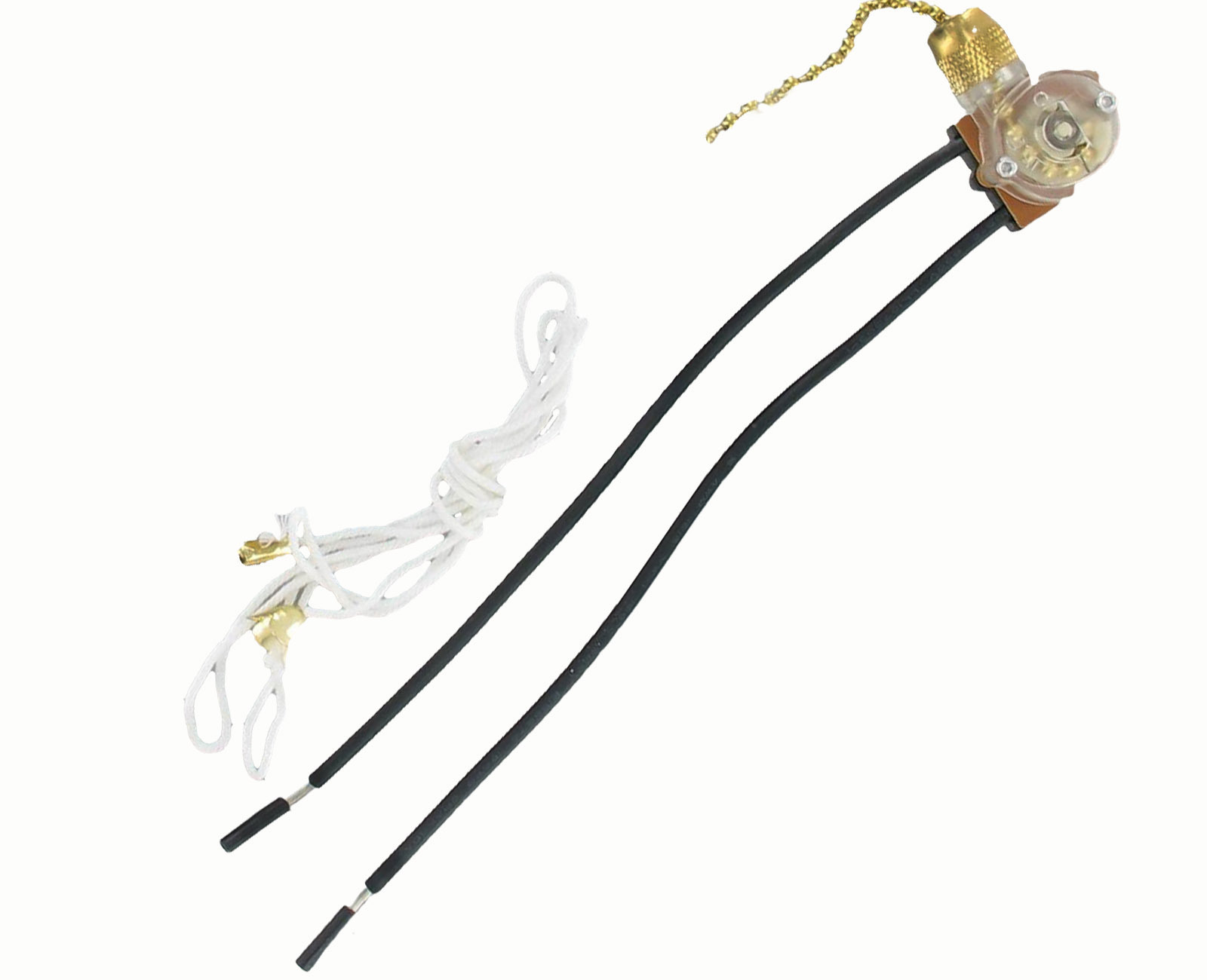 Brass Pull Chain On/Off Canopy Appliance Switch E81372 (1 PC.) gallery