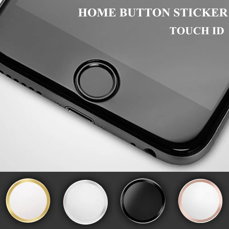 5PCS Home Button Sticker for iPhone 8 7 6S Touch ID Anti-Sweat Protector gallery