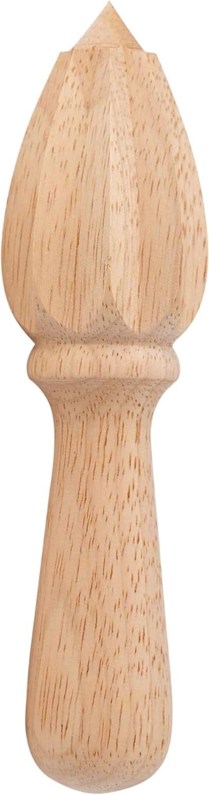 HIC's Durable Hardwood Citrus Reamer – Easy Juicer for Cocktails & Recipes gallery