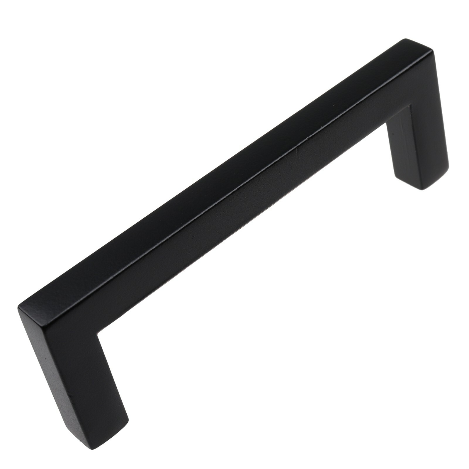 GlideRite 3-3/4" CC Solid Square Cabinet Bar Pull Matte Black - 87226-MB-1 gallery