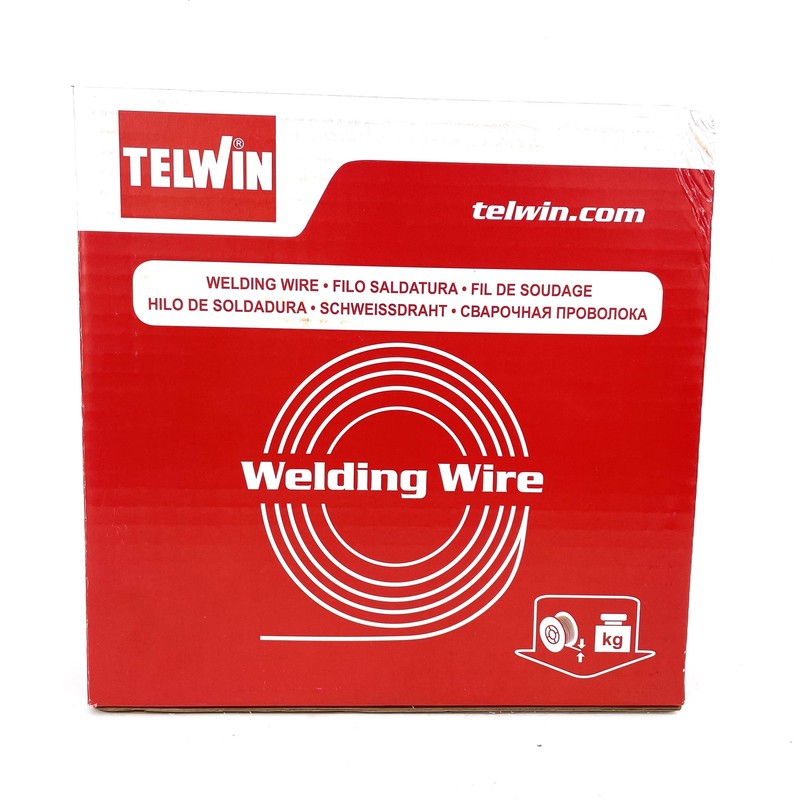 Animated wire coil welding machine Ø 0.9mm 3kg 802188 FLUX welding NO GAS Telwin gallery
