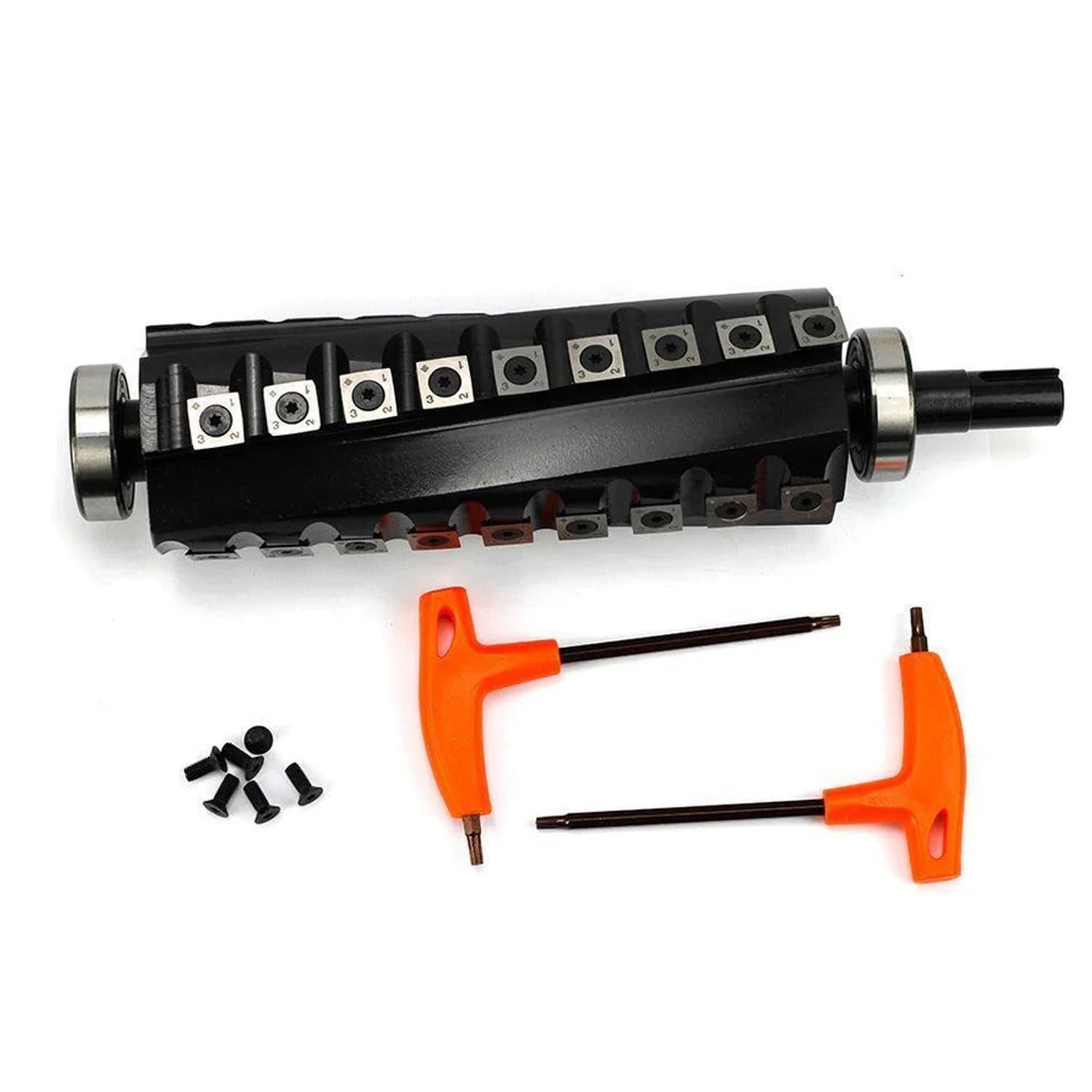 FindBuyTool 8" Helical Cutterhead for Grizzly Jet 8" Jointer W/ Carbide Inserts gallery
