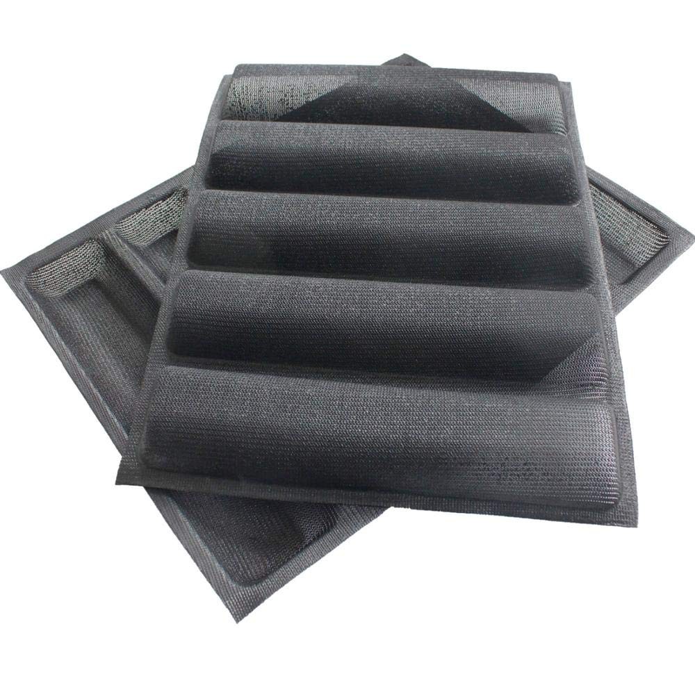 Silicone Perforated Baking Forms Sandwich Mold French Baguette Bread Pan Food Ma gallery