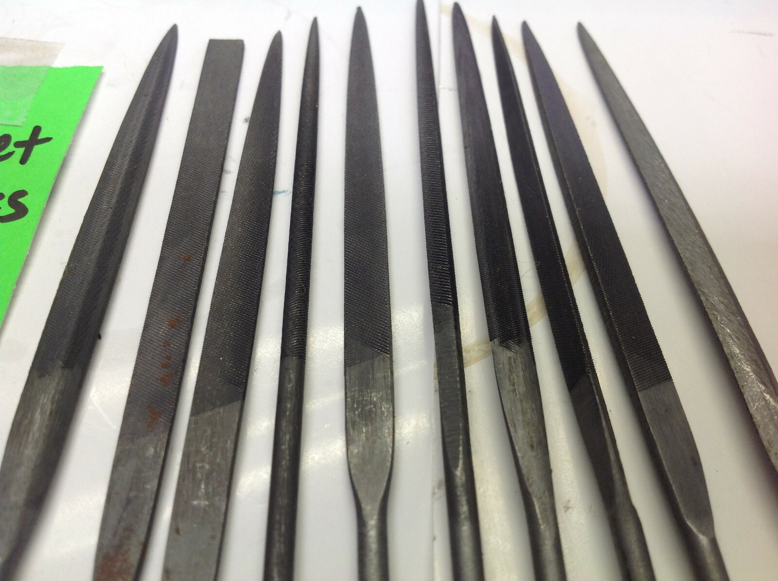 10pc Needle File Set 3 x 140mm (#1625-L-4) gallery