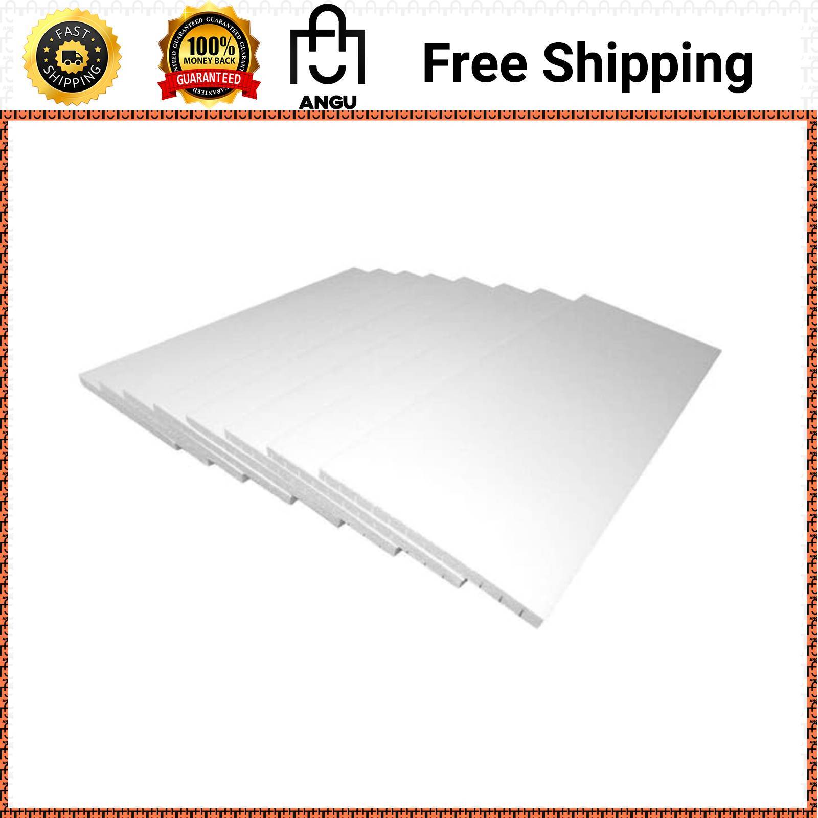 Garage Door Insulation Kit Foam Panel Boards Energy Efficient Weather, 8 Pieces gallery