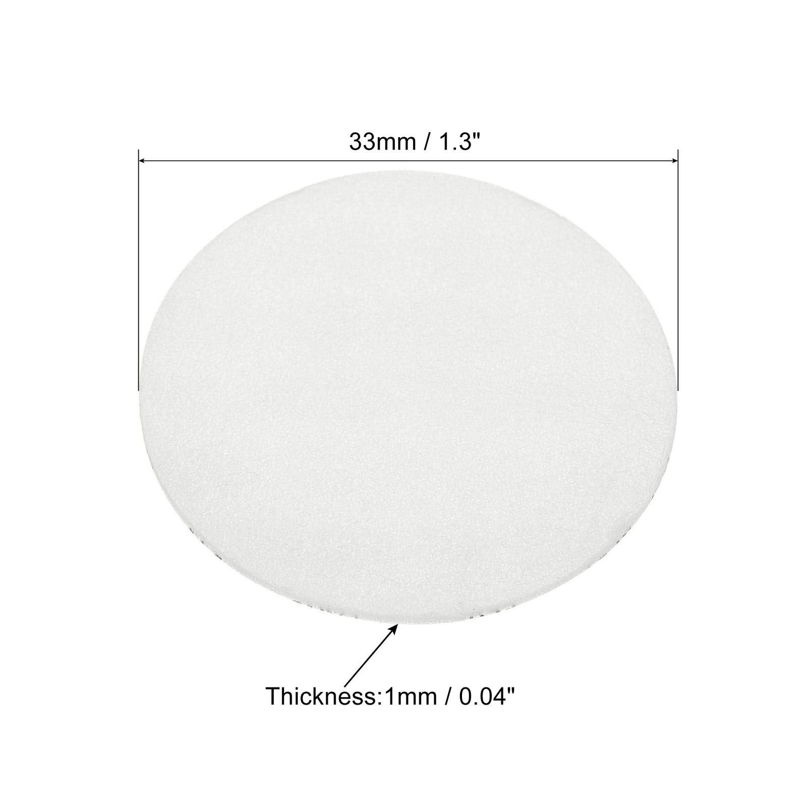100Pcs PS Foam 33mm 1.3" Resistant Tamper Pressure Sensitive Seals gallery