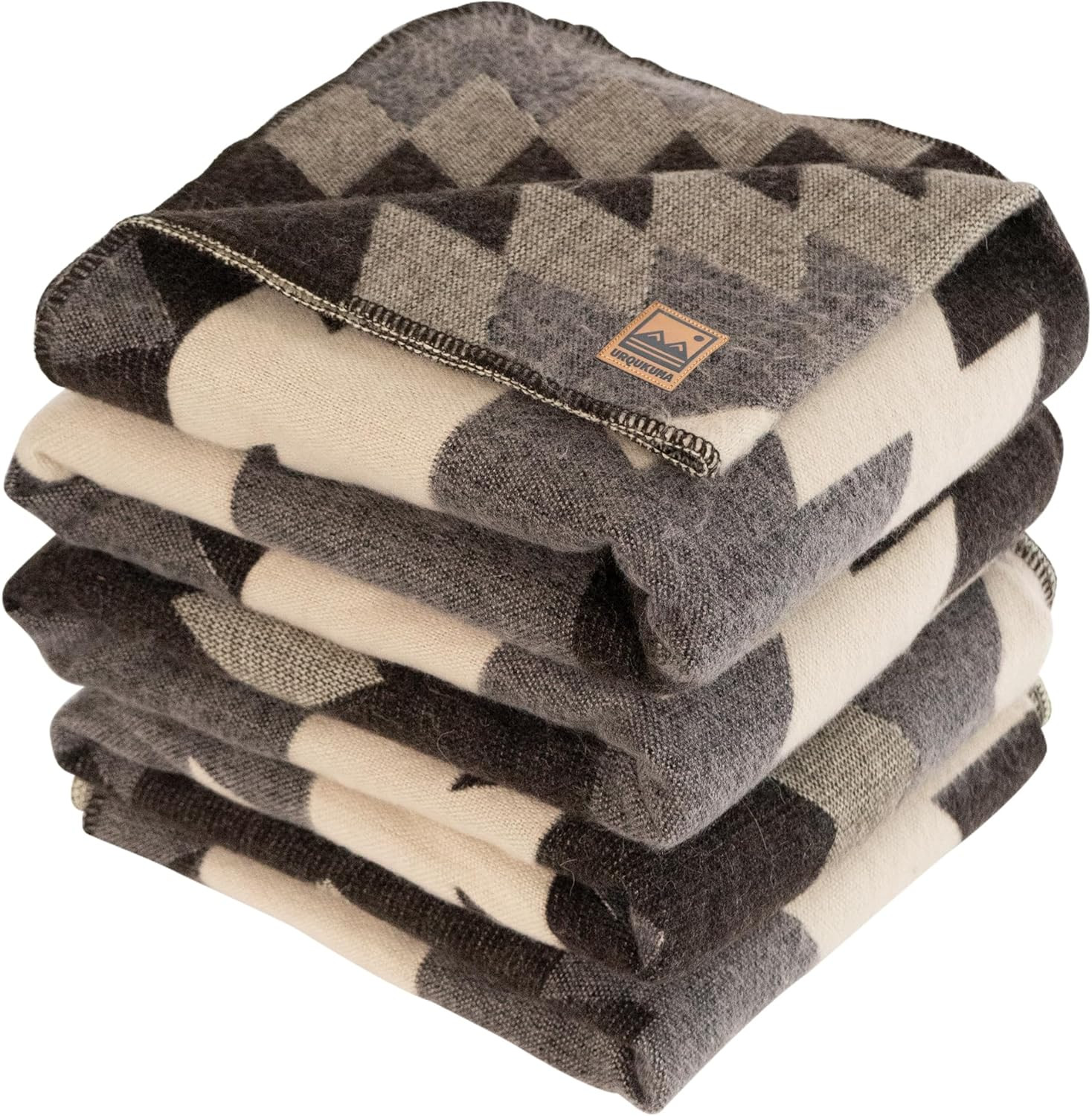 Premium Alpaca Wool Throw Blanket - Cozy, Warm & Artisan Made in Ecuador gallery