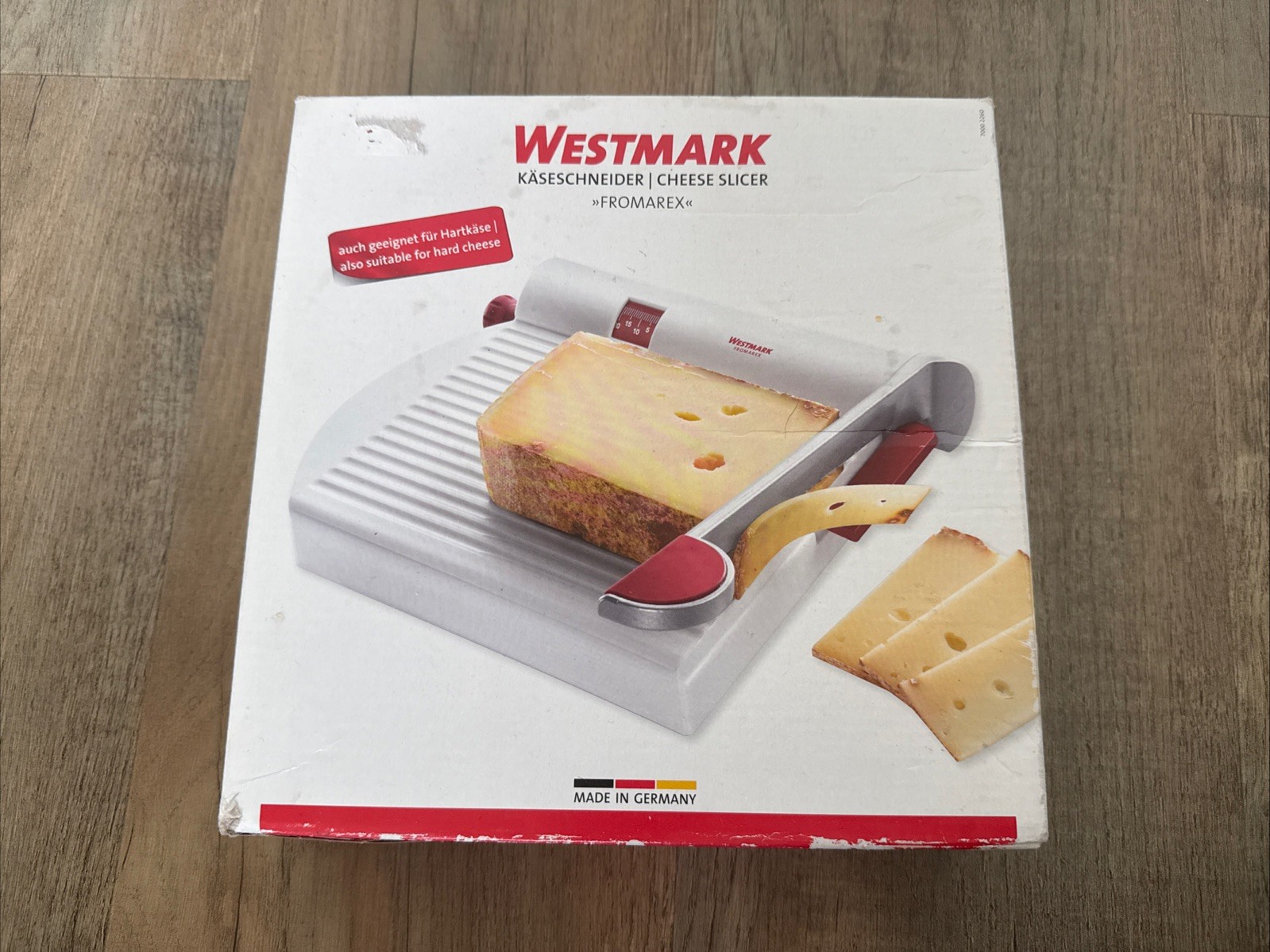 Westmark Multipurpose Food Slicer with Board - White - Open Box gallery