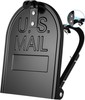 Mailbox Door Replacement,6 1/4"(W) x 8 1/4"(H) Exact Size,Black Metal Mailbox... gallery