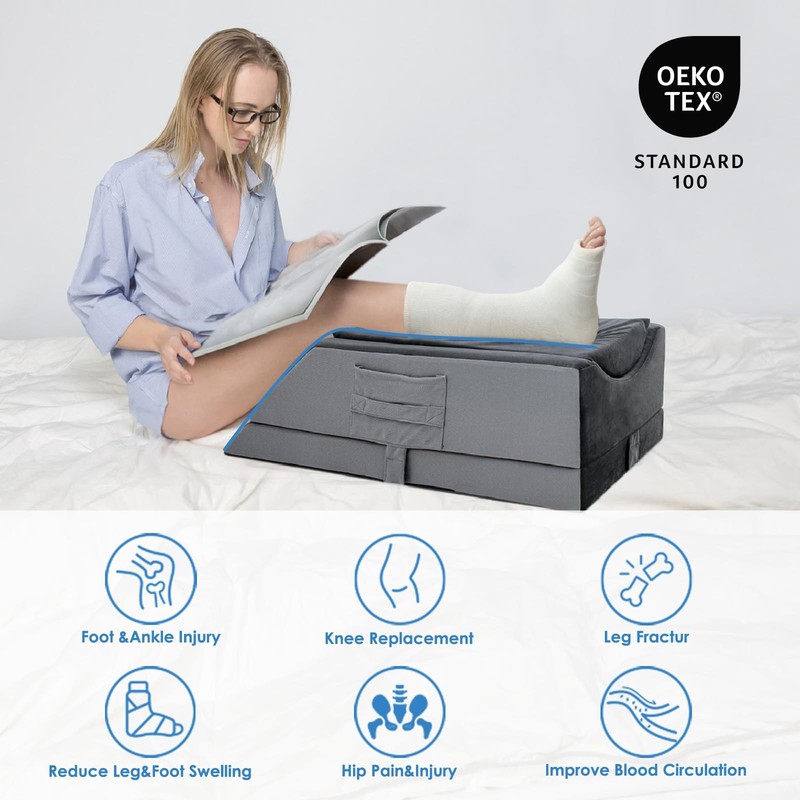 Kehangte Leg Elevation Pillows For After Surgery4-Height Adjustable Leg gallery