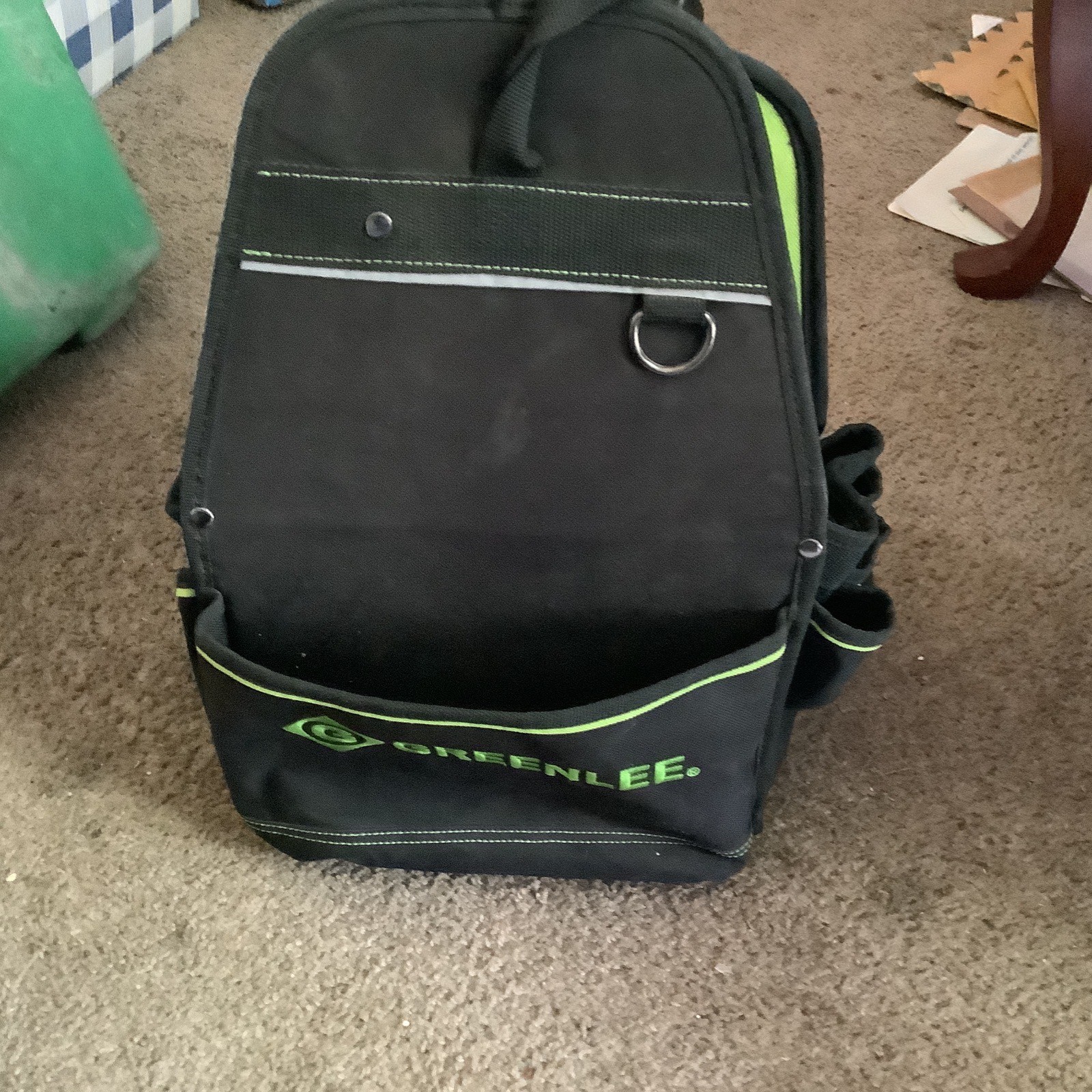 Greenlee 0158-24 Tool Bag, Polyester, Black, 27 Pockets very nice gallery