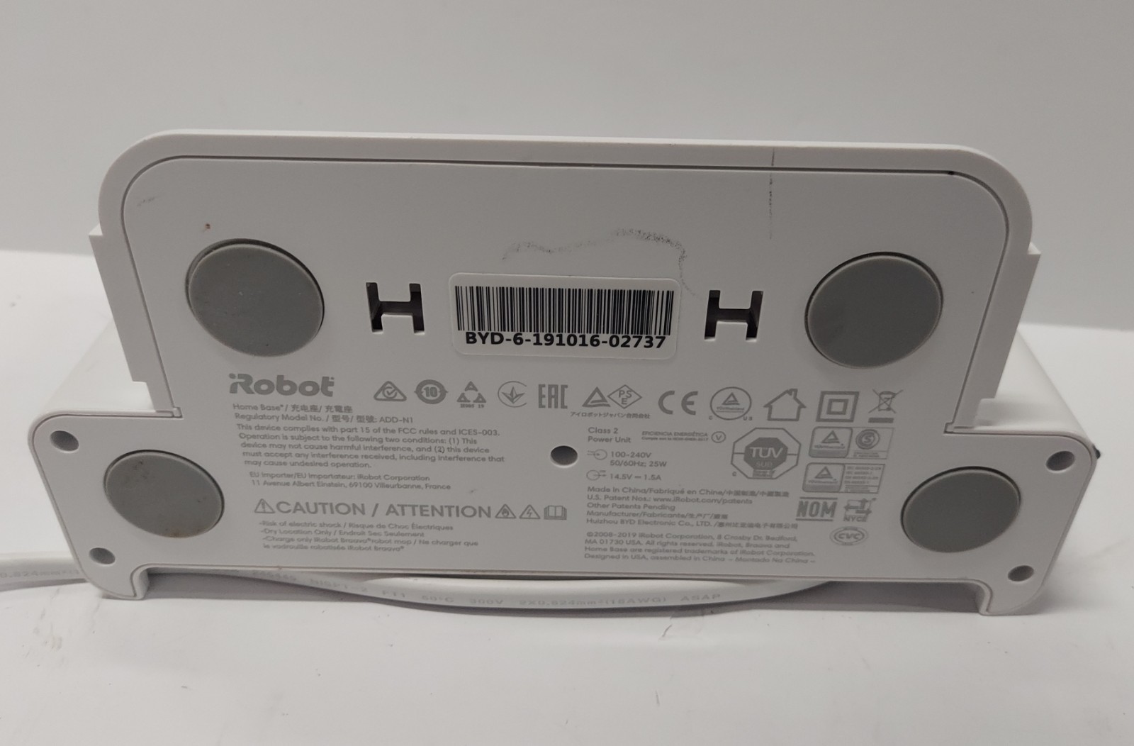 iRobot Braava Jet M6 Home Base Charger Charging Dock & Power Cord ADD-N1 gallery