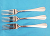 3 Legacy Dinner Forks Pfaltzgraff 7 7/8" Stainless Flatware gallery