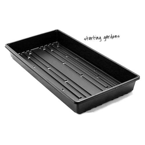 Seed Starting Tray (Qty.10) Solid No Drain Holes, Seed Starter Tray, Wheat Grass gallery