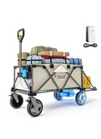 Litheli Electric Utility Wagon Cart, 200L Capacity, 300 lbs, Foldable Heavy-Duty gallery