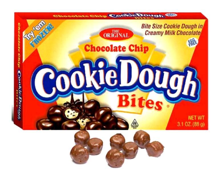 6 BOX CHOCOLATE CHIP COOKIE DOUGH BITES MOVIE THEATER SIZE SHIPPED FAST gallery
