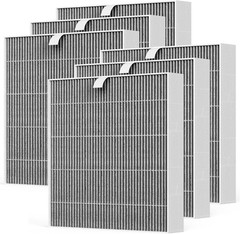 6-Pack 5400 Series Replacement Filter Compatible with BLUEAIR Dustmagnet 5440I,