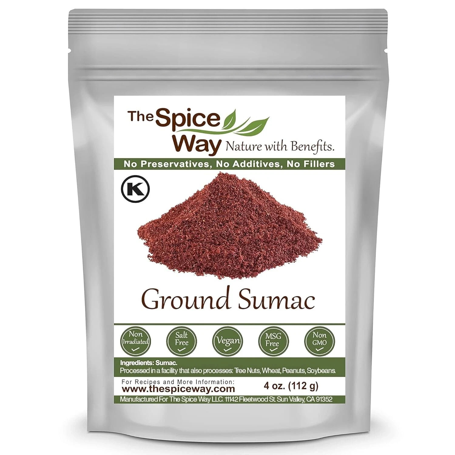 Pure 100% Ground Sumac Spice, No Salt, No GMO, No Irradiation, Sumac Seasoning gallery