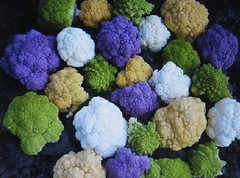 Rainbow Blend Cauliflower * Broccoli * Mixed Colors* 150 SEEDS * Healthful*