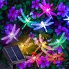 25.9 FT Dragonfly Solar String Lights, 8 Modes Waterproof Dragonflies gallery