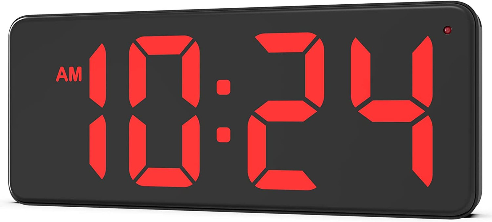 LED Digital Wall Clock with Large Display & Big Digits w/ Auto-Dimming Feature gallery