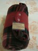 Fleece Throw Blanket ~ Red + Black - 53 x 77 Inches gallery