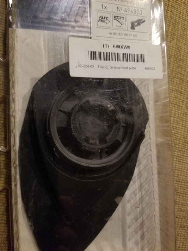 Festool 496803 Thin Triangular Extended Plate For Ro 90 gallery