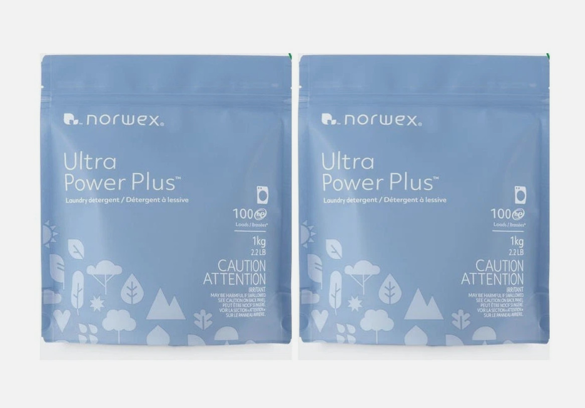 Norwex Ultra Power Plus Laundry Detergent, Pack of 2 - 2.2lb/ea Free Shipping gallery