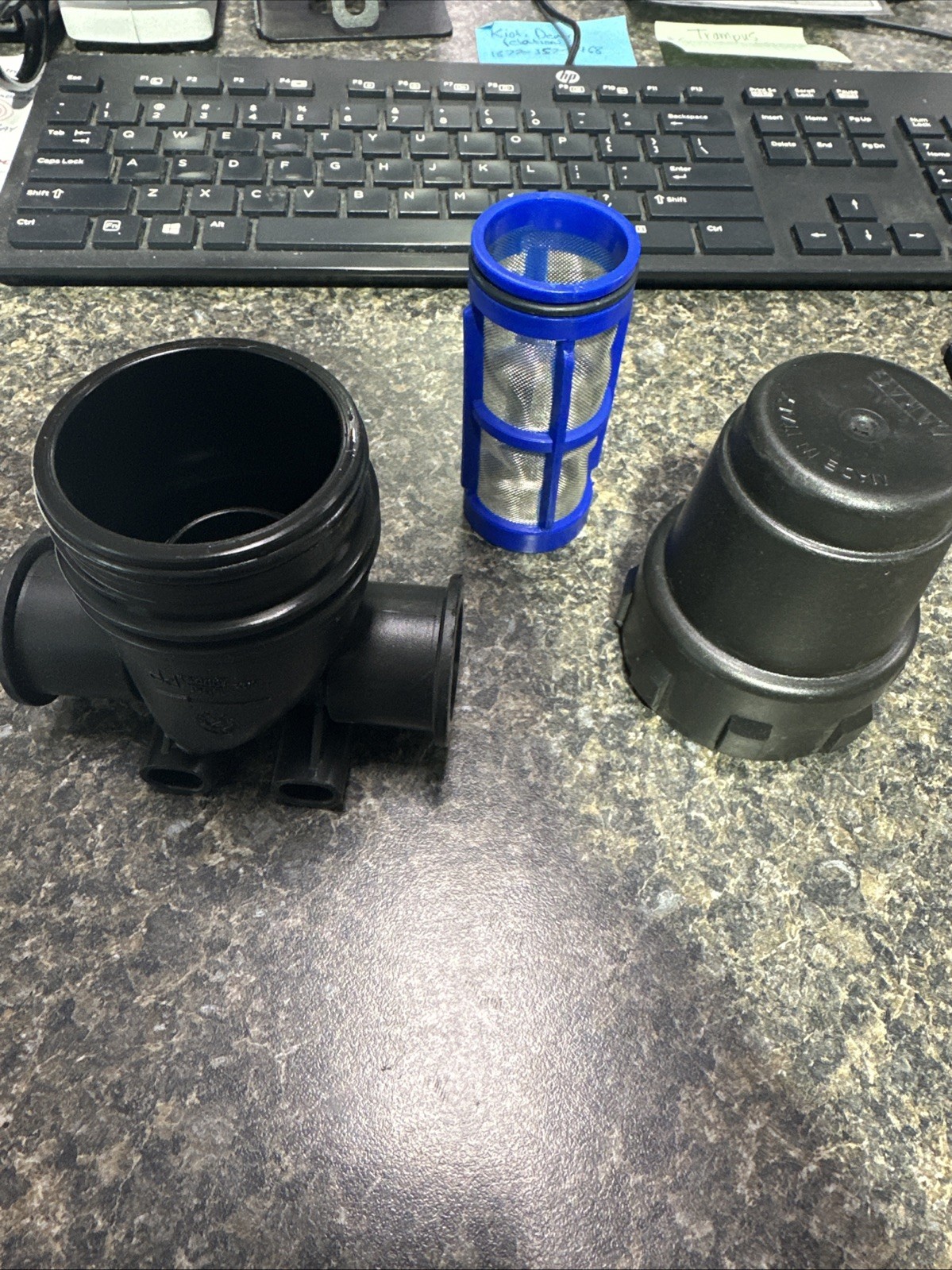 Inline Strainer 3/4” NPT. Red gallery