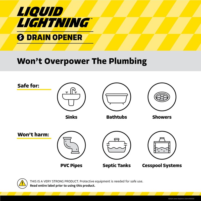 Drain Cleaner, 32 Fluid Ounce gallery