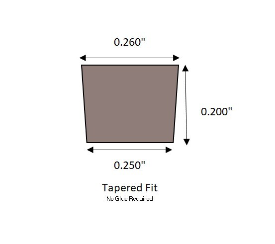 Stone Gray - 1/4" Fiberon Veranda Stone Gray Plugs for Composite Decking gallery