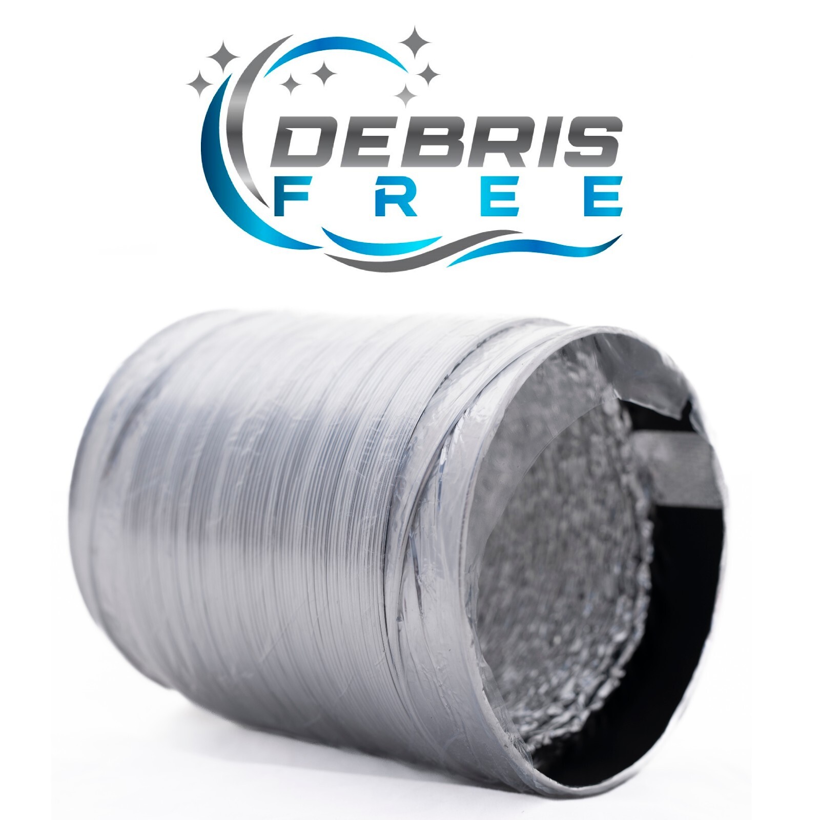 Debris Free Dryer Vent Hose - With Flexible Rubber Ring For Easy Installation gallery