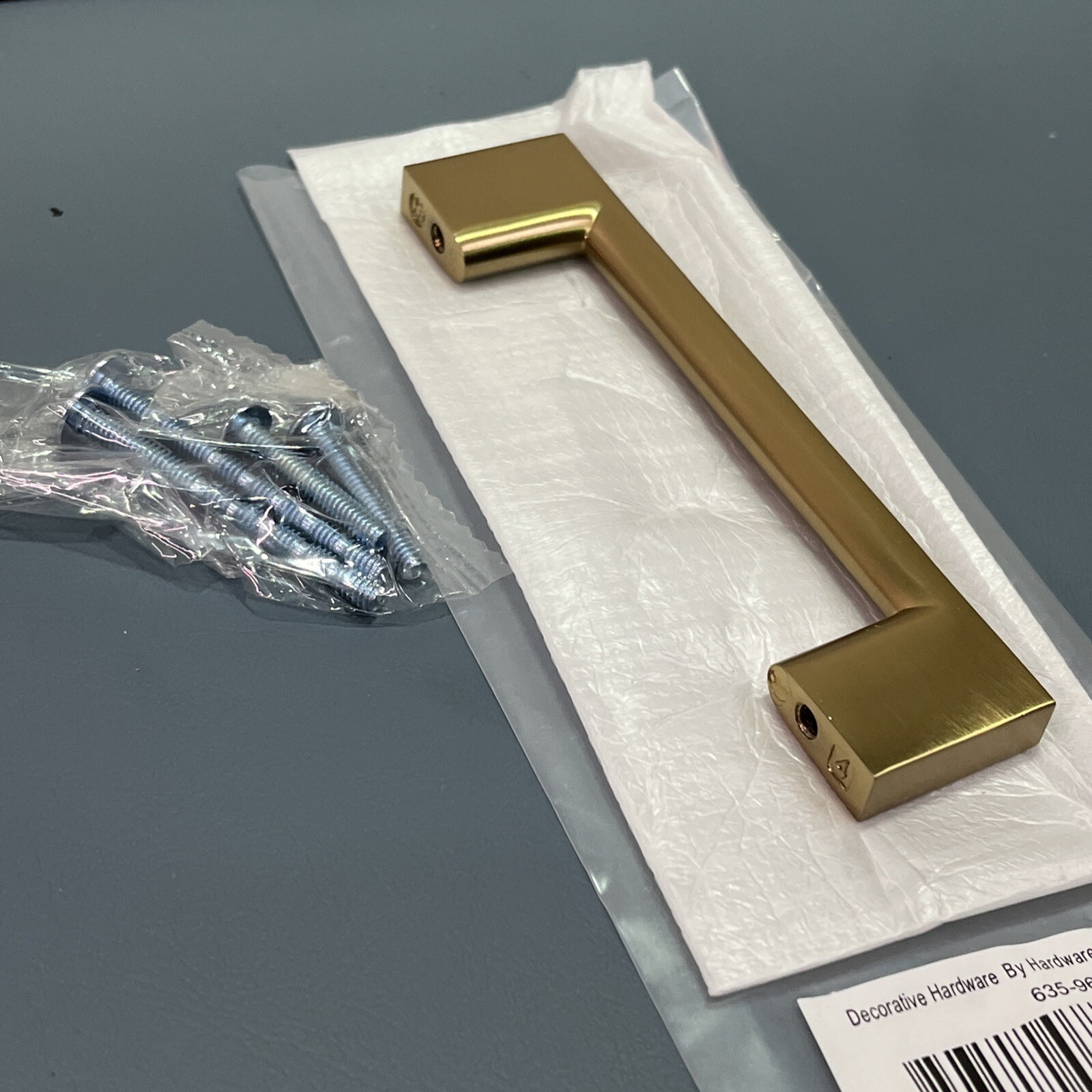Jeffrey Alexander Sutton 3-3/4" (96 mm) Squared Cabinet Handle Pull (25 Pcs) gallery